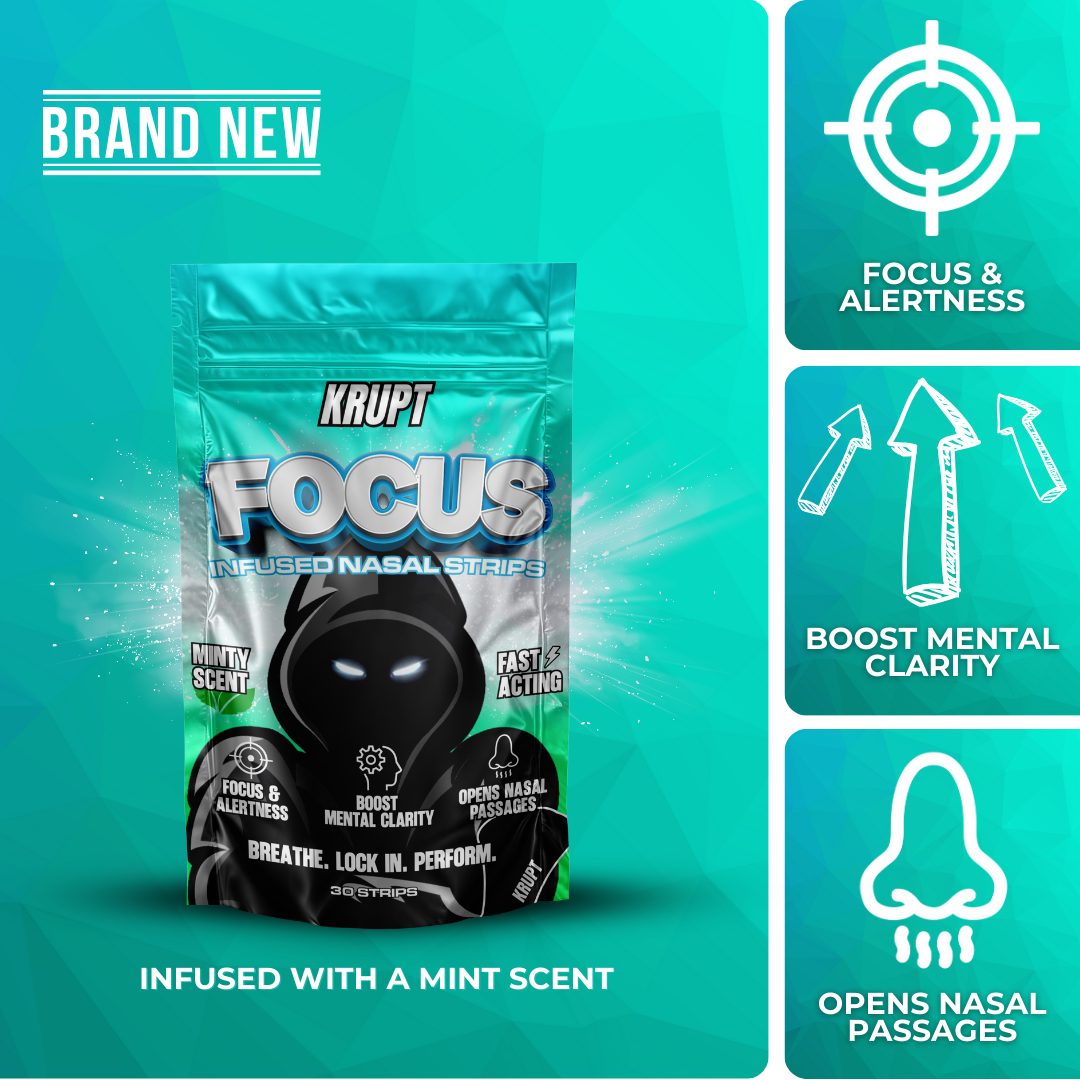FOCUS Infused Nasal Strips