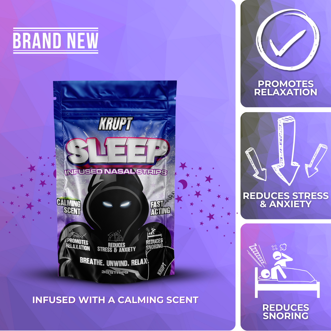 SLEEP Infused Nasal Strips