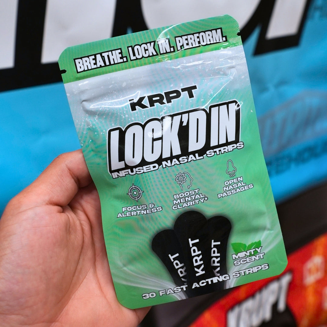 LOCK'D IN Infused Nasal Strips
