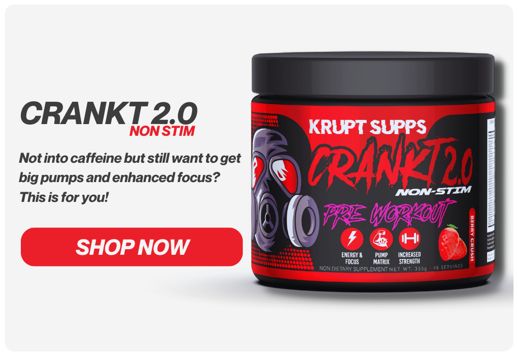 Crank Pre Workout Flavours EOUA Blog