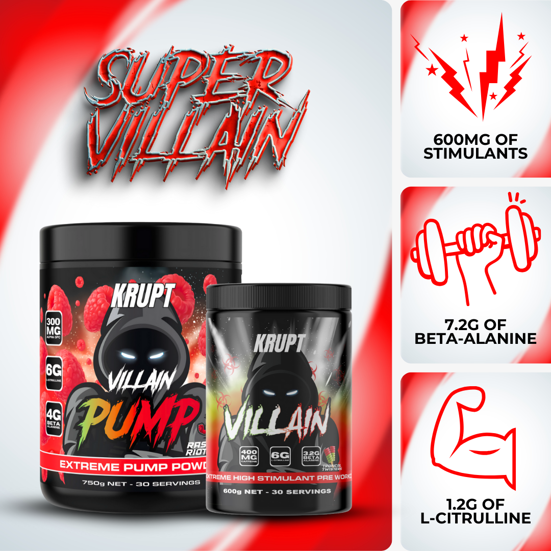 SUPER VILLAIN Ultimate Pre-Workout