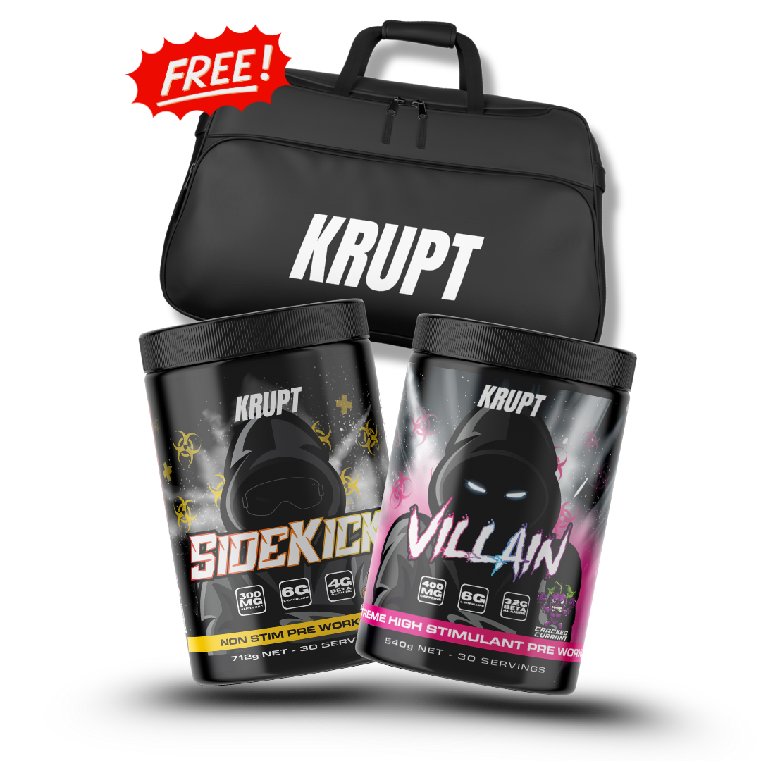SUPER VILLAIN + Free Gym Bag