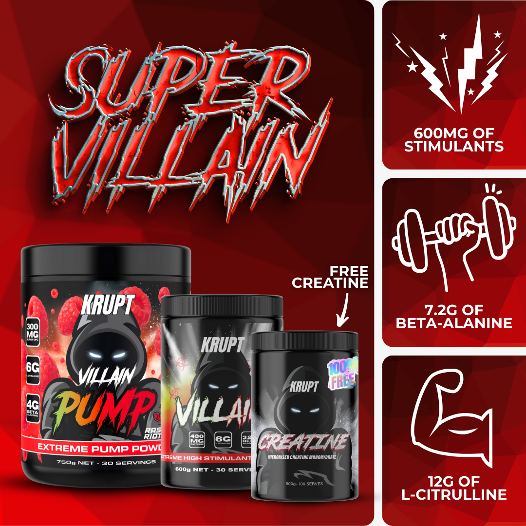 SUPER VILLAIN Ultimate Pre-Workout