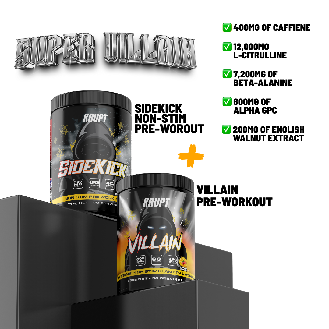 SUPER VILLAIN Ultimate Pre-Workout